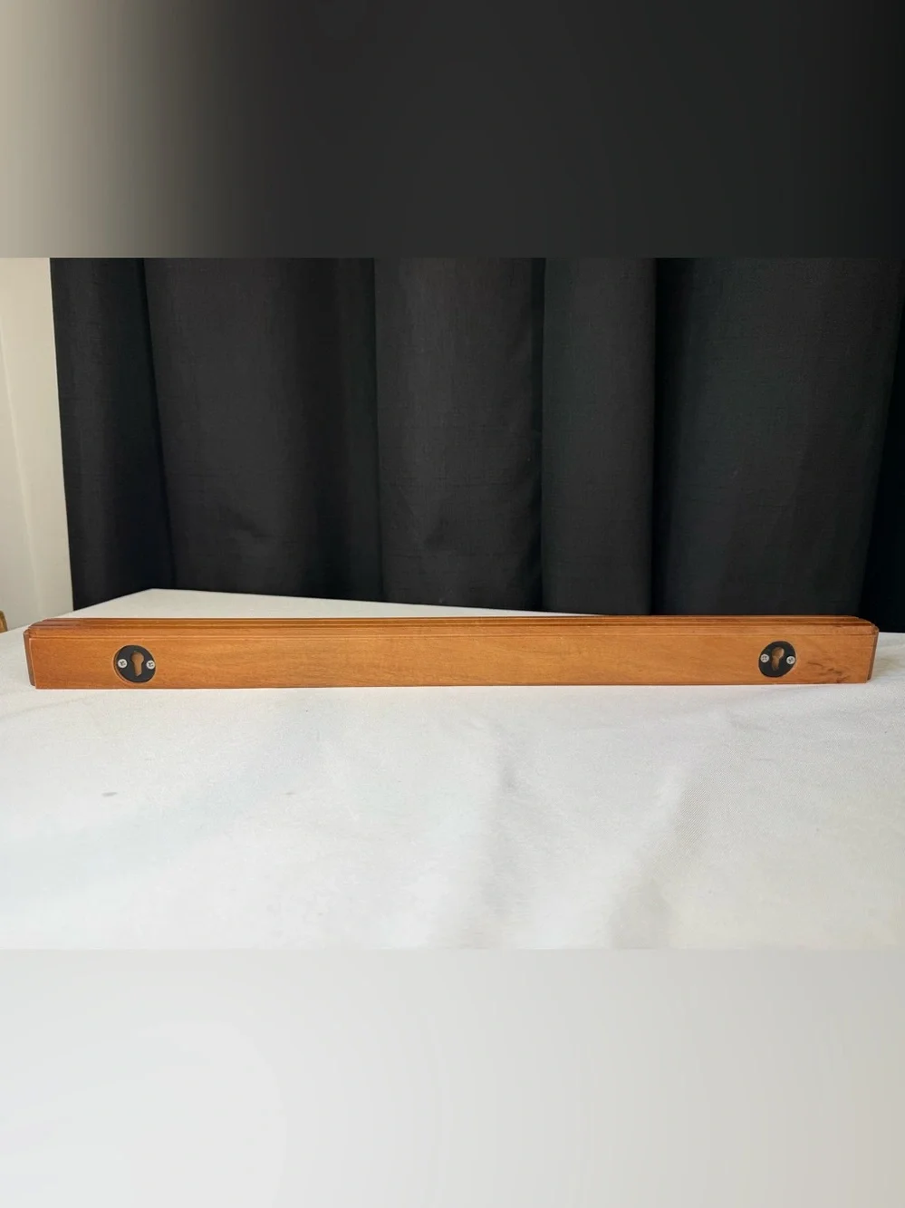 Hearth & Hand Wood Card Display Shelf- Natural Brown